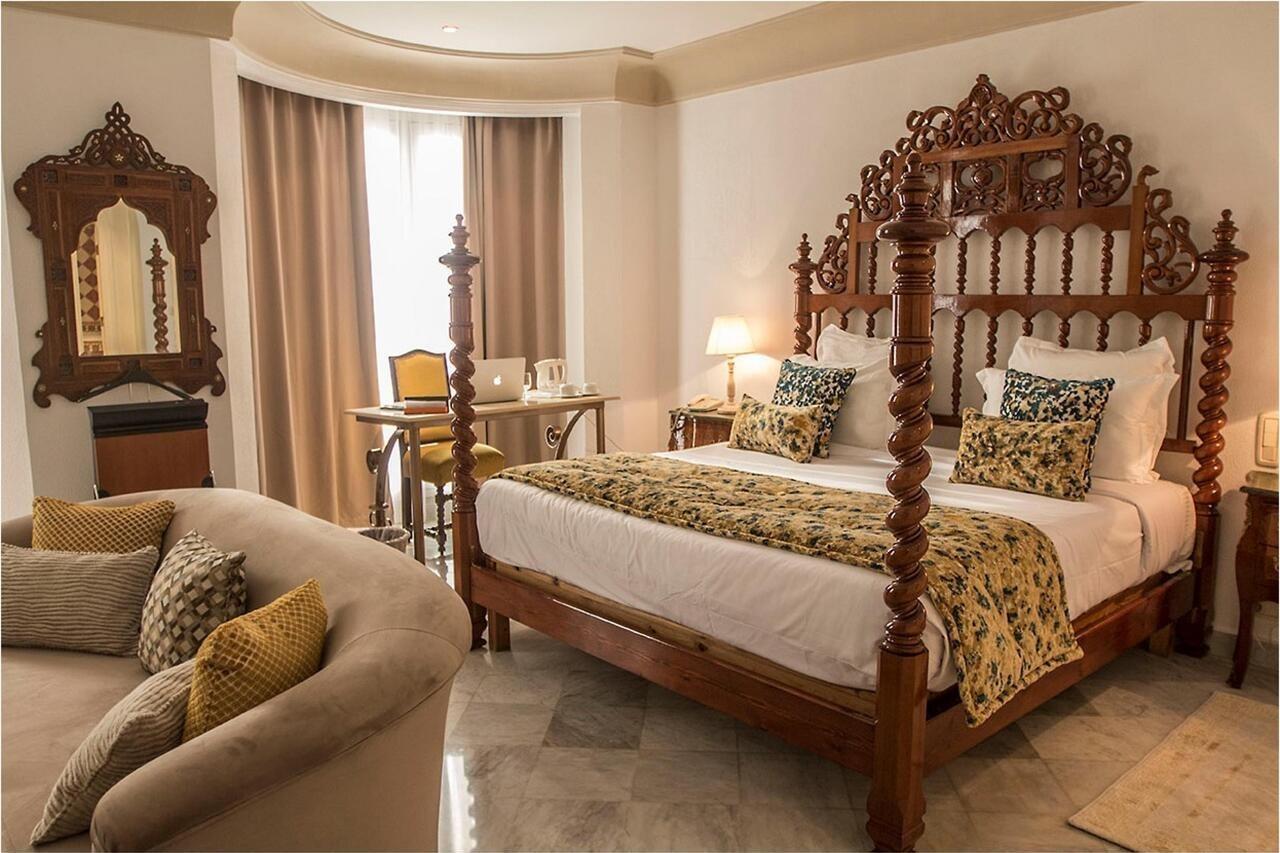 Hotel La Maison Blanche Тунис Экстерьер фото A bedroom at the hotel