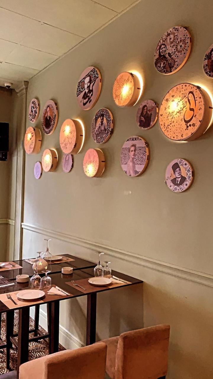 Hotel La Maison Blanche Тунис Экстерьер фото The restaurant's interior